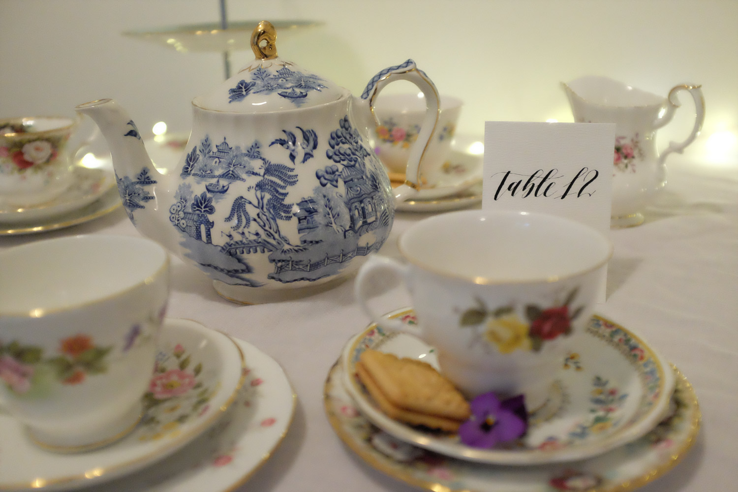 Vintage crockery hire Kitty’s Crockery Hire